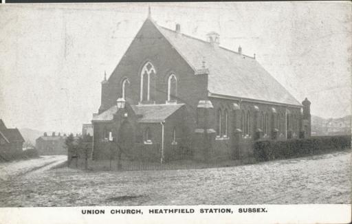 A photograph of Union Church, Heathfield, East Sussex 1900