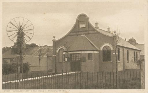A photograph of The Welcome Mission, Heathfield, East Sussex c1920.