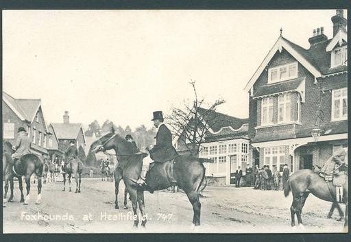 A photograph of Fox hunt, Heathfield, East Sussex c1930