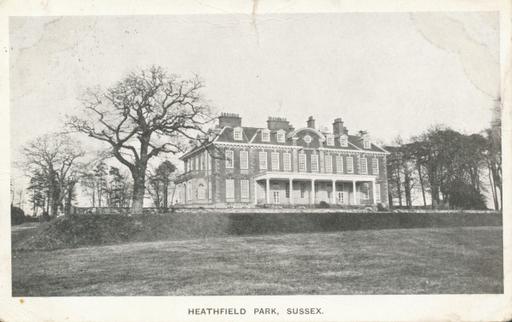 A photograph of Heathfield Park, Heathfield, East Sussex 1904