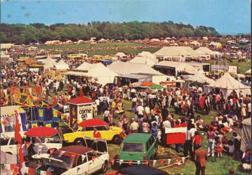 A photograph of Heathfield District Agricultural Show, Heathfield, East Sussex 1978
