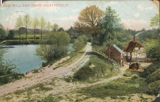 A photograph of Old Mill, Heathfield, East Sussex 1905
